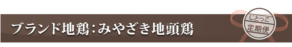 みやざき地頭鶏定期便