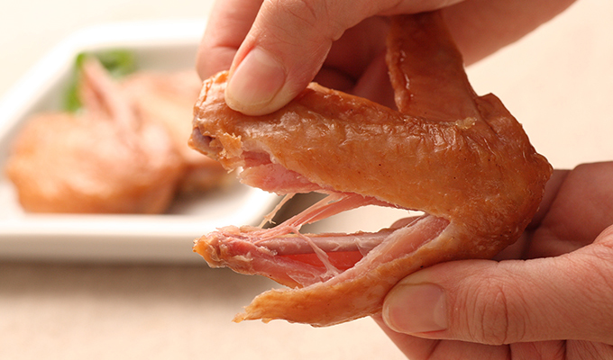 鶏いぶし手羽の簡単美味しいおつまみレシピ