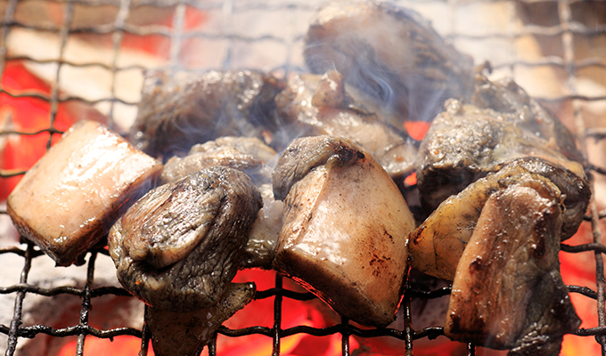 鶏炭火焼の焼き方（グリル編）