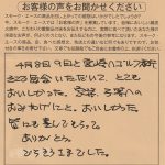 鶏炭火焼|皆に喜んでもらいました。【No.299】
